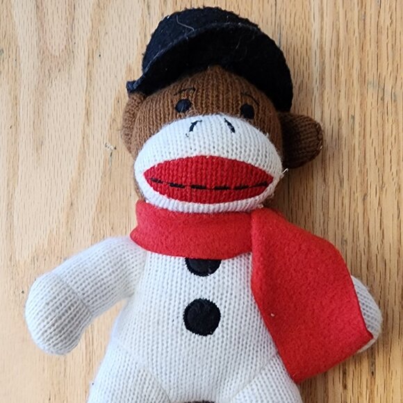 DanDee Sock Monkey Stuffed Animal Toy - Picture 8 of 16